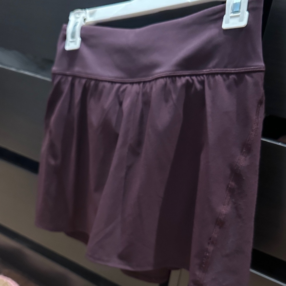 Spanx S Purple/eggplant tennis Athletic Skirt